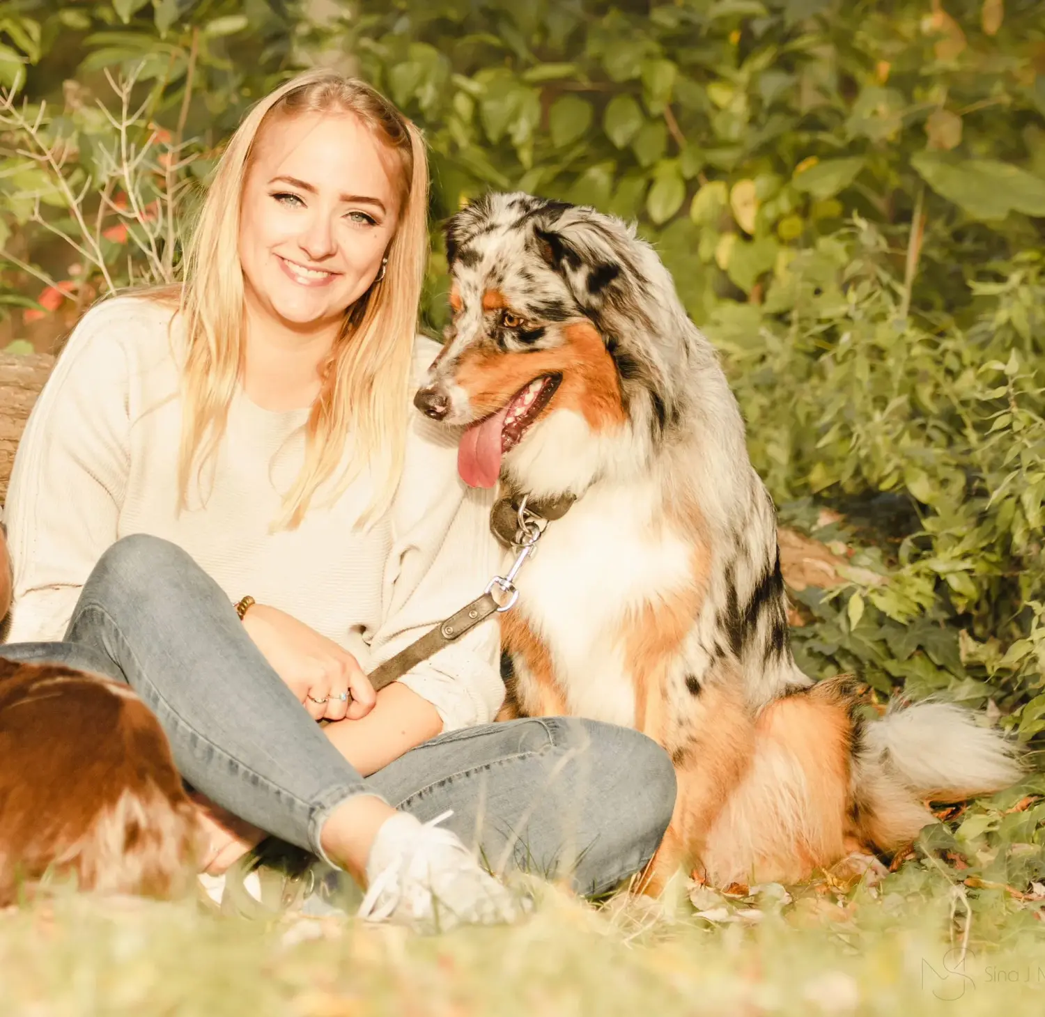 Ergotherapie Altstadt Spandau, Vanessa mit Hund